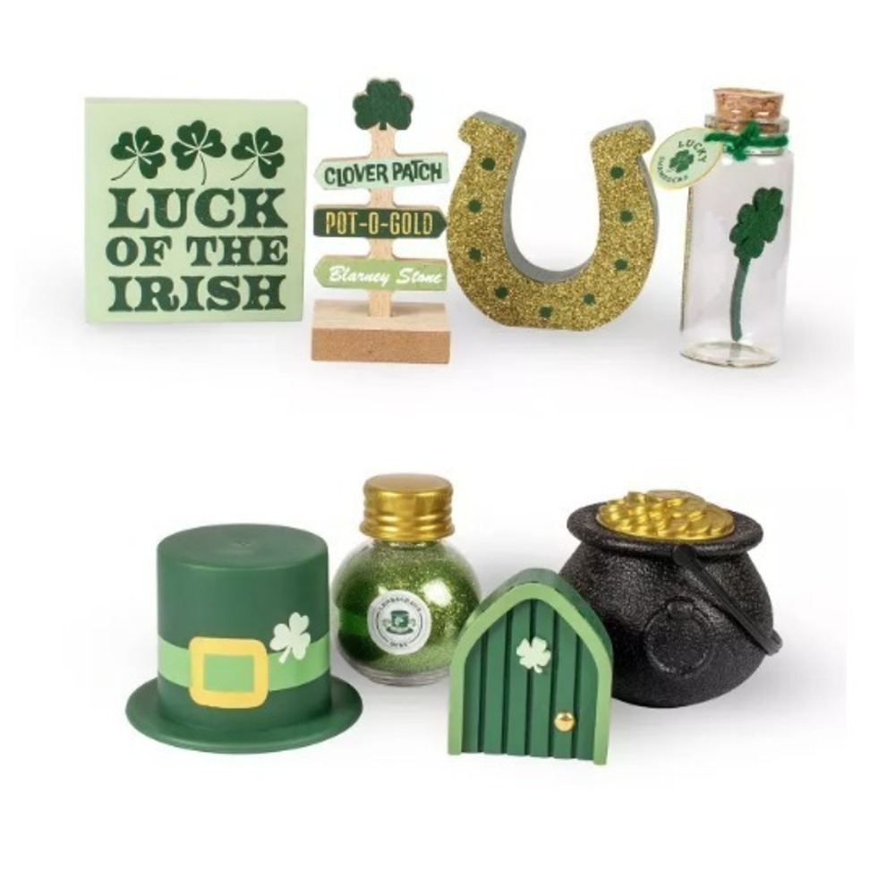 Target Bullseye St Patrick's 2026 Luck Of The Irish & Leprechaun Miniature Sets